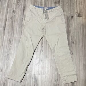 Banana Republic Khaki Straight Leg Pants